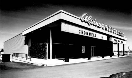 Alpine Four Theatre - Old Photo